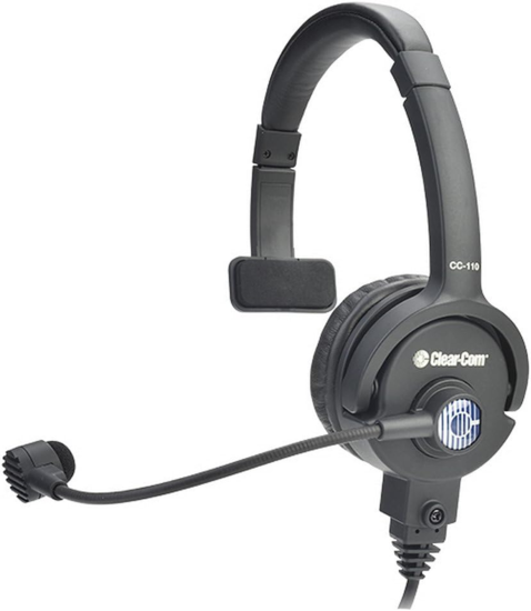 NS Combiné micro/casque 1 oreillette - Clear-Com CC-110-X5