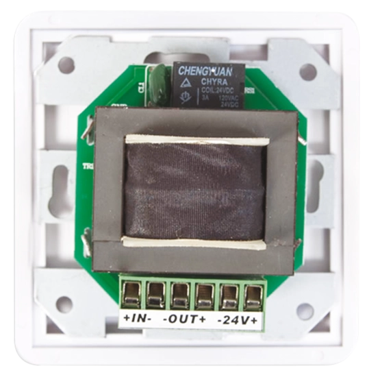 Contrôleur mural de contrôle volume par 10 pas de 3dB - max 50W/100V