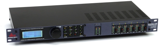 DR260 - Processeur numérique de diffusion - 2 in / 6 out DBX