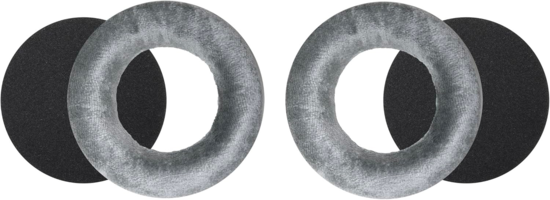 Paire de disques en mousse pour protection des écouteurs de casque