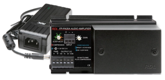 Amplificateur Audio Mono 35 W - RDL FP-PA35A