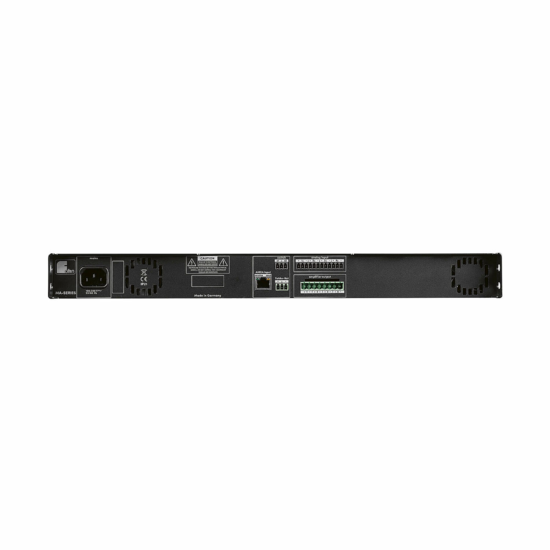 Matrice amplifiée analogique 4 IN - 4x600W/4ohms/100V - DSP