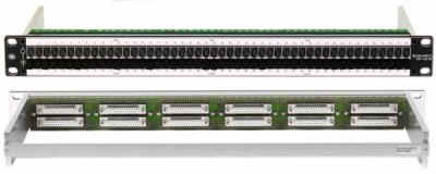 CSF1X48AV-3/1D25T, Patch panel 48 voies - 19 1U Ghielmetti   