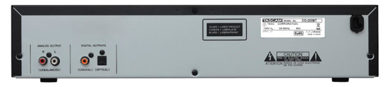 Lecteur CD 2U avec Bluetooth