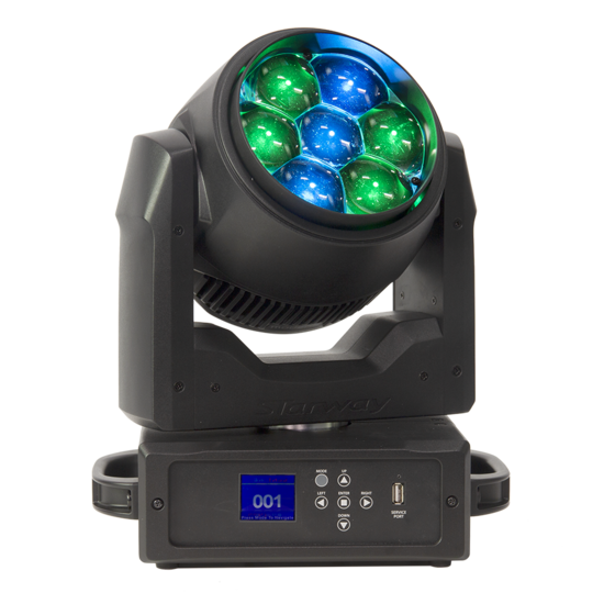 MODENA - Wash 7X40W RGBW - Conditionné en flight par 4