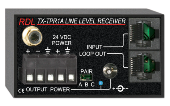 Récepteur actif à 1 paire - RDL TX-TPR1A
