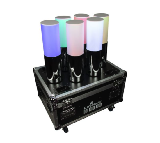 NS - LICIAKOLOR - PROJECTEUR SUR BATTERIE 4X12W RGBW