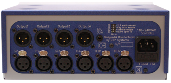 Boitier 4 fils, 4 directions d'ordres (possibilité IFB) CTP