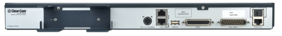 V-Series New IrisX panel 1RU 12 Push XLR5 Clearcom