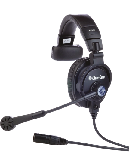 Combiné micro/casque 1 oreillette - Clear-Com CC-300-X4