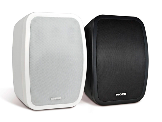 Paire HP large bande, 8", 140W/8O-32W/100 V- WORK NEO 8 LINE BLACK