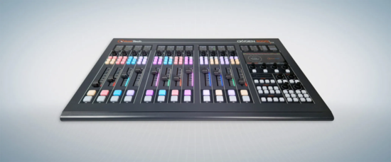 Console num. Oxygen 3000+, 16 Faders, 2 cartes AIO, Dante, AxelTech