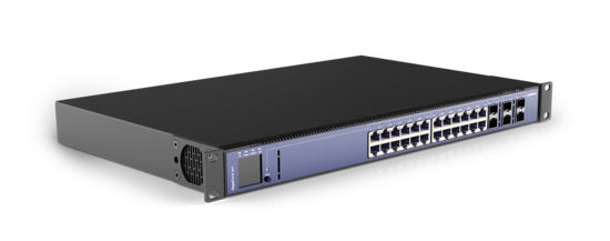 GigaCore 30i - 24x1G et 6x10G (SFP+) - POE++ Double PSU 550W