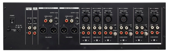 Mixeur Rackable 6 entrées