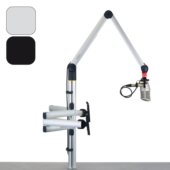 Pour 2 écrans, 1 mic : 2xYT3230, 1xYT3205, 1xYT3243, 1xYT3245 Yellowt