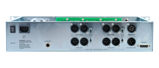 Station centrale avec HP - Clear-Com MS-704