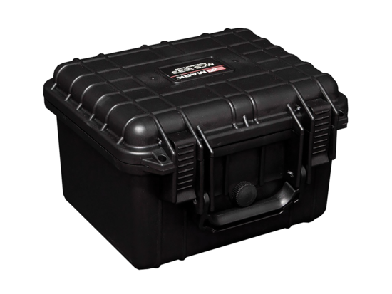 Mallette vide en ABS 270x174x246 mm, équipée de mousse prédécoupée