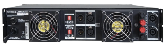 NS Ampli. 2 x 2000 W/4O - 2 x 1200 W/8O - WORK ZENITH 6000
