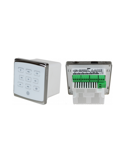 Amplificateur mural 4x25W/4Ohms. m.SD, BT, USB, Line. DA-INTEGRAL-WA4