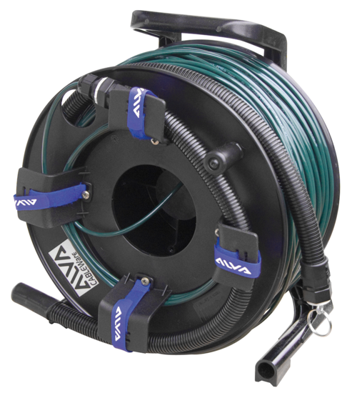 Enrouleur fibre optique 4x SC <> SC 300m