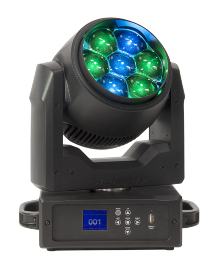 MODENA - WASH 7X40W RGBW (CONDITIONNE EN CARTON) 