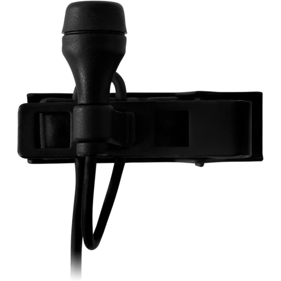 Micro cravate omnidirectionnel pour fixation sur vêtement - noir