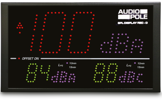 Afficheur/Enregistreur autonome 2017  - Audiopole DISPLAY-REC-D