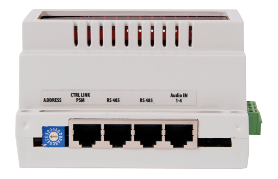 Interface audio/RS485, montage rail DIN - AM-ABT-ISLE