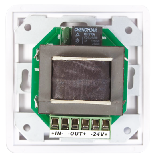 Contrôleur mural de contrôle volume par 10 pas de 3dB - max 50W/100V