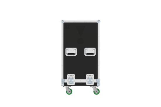 Flight case pour 4 enceintes SRX906LA