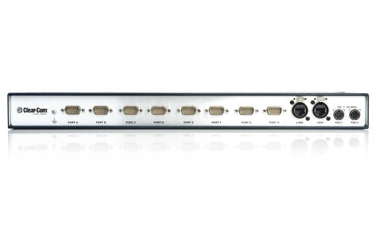 Interface audio sur IP rackable 8 canaux  4 fils avec GPIO - LQ-R4WG8