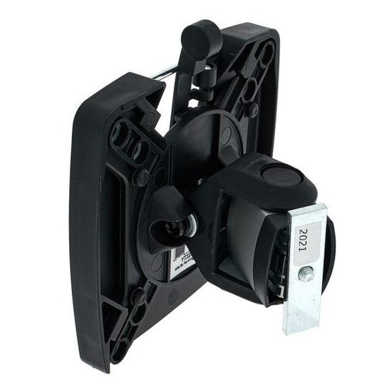 Bras support d écran noir plat FlexM (fixe) Yellowtec