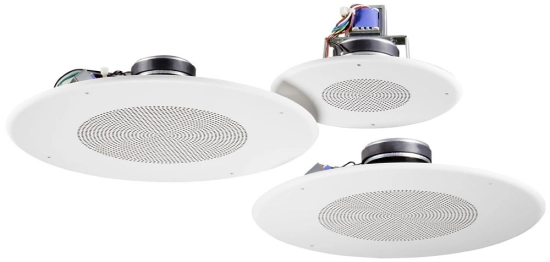 CSS8008 - Plafonnier 2 voies 200mm - 120° - 5W - 100V