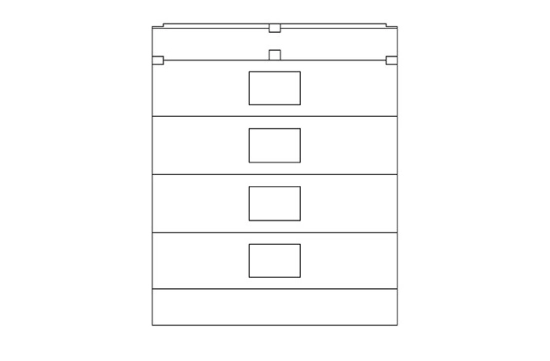 Housse de protection pour transport vertical 3/4 A8
