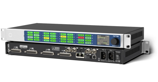 Convertisseur 32 canaux AD, MADI, DANTE