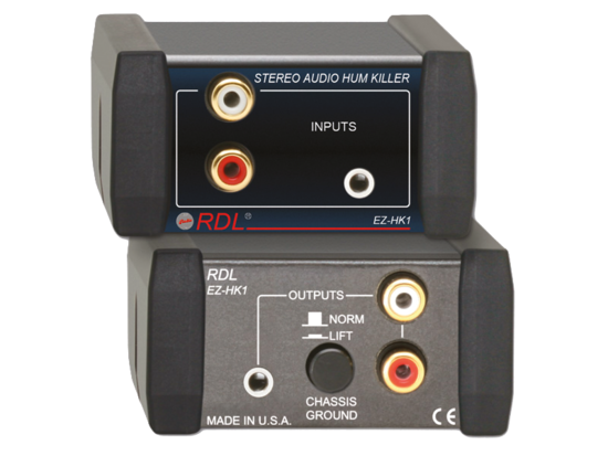 Isolateur Audio stereo - RDL EZ-HK1