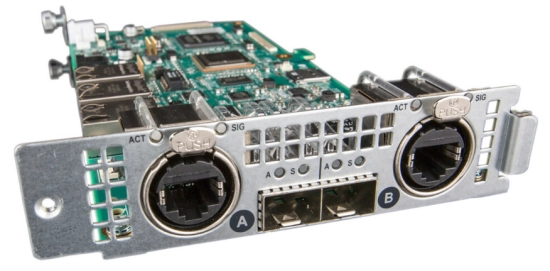 Carte optionnelle moteur audio AVB-192