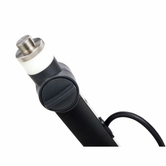 Bras support micro noir pour radio filmé + Led On-Air Yellowtec