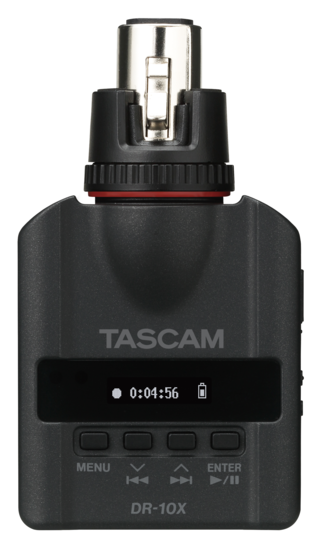 Enregistreur Micro PCM avec entrée micro XLR Tascam