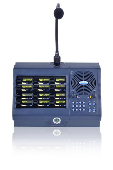 Pupitre de table 12 touches Lever XLR4 Clearcom