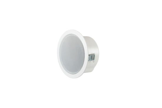 Plafonnier EN 54-24, capot, 6W/100V, diam 20cm - AM-ABT-S206B-White