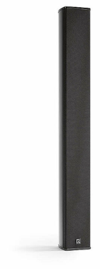 FS-70, Colonne 4x75W,  Dante et Analogique, 111dB max, 8,5cm - Noir