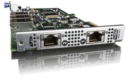 Carte optionnelle moteur audio Waves SoundGrid 