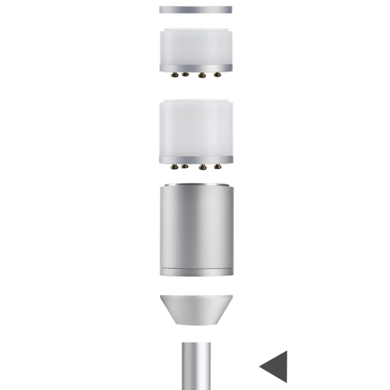Litt Riser 120mm aluminium Yellowtec 
