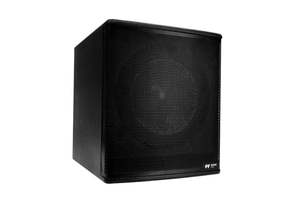 Caisson de basse passif IP54, LF 12 pouces+HF, 350W/8Ohms, noire 