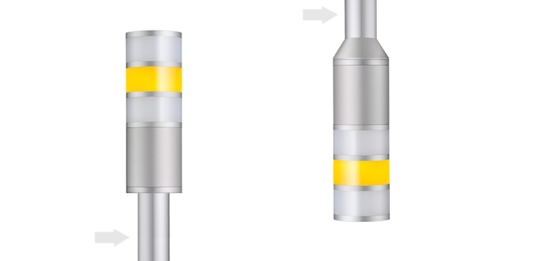 Litt riser aluminium 240 mm Yellowtec