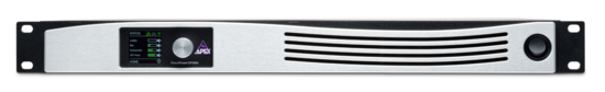 Ampli, DSP, 4x3000W/2-4, 2000W/8 Ohms -2500W/100V  VersioDante- APEX 