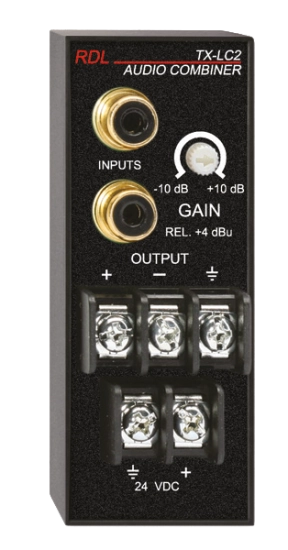 Combineur audio - RDL -TX-LC2