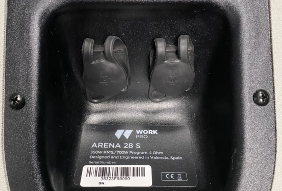 Subwoofer passif IP54, LF 2x8 pouces, 800W/4Ohms, gris