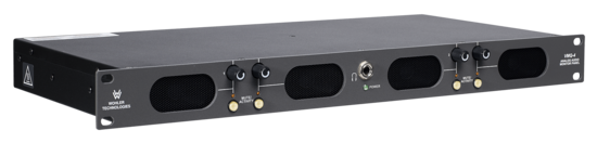Moniteur audio 4 entrée niveau ligne, 19 1U Wohler
